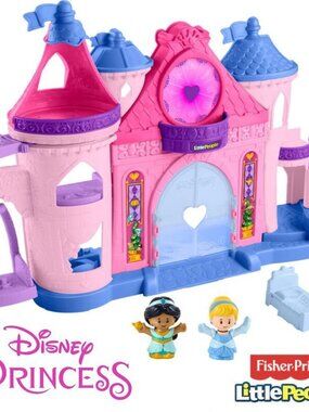 Fisher Price Little People Disney Princess Castle Magical Lights Dancing